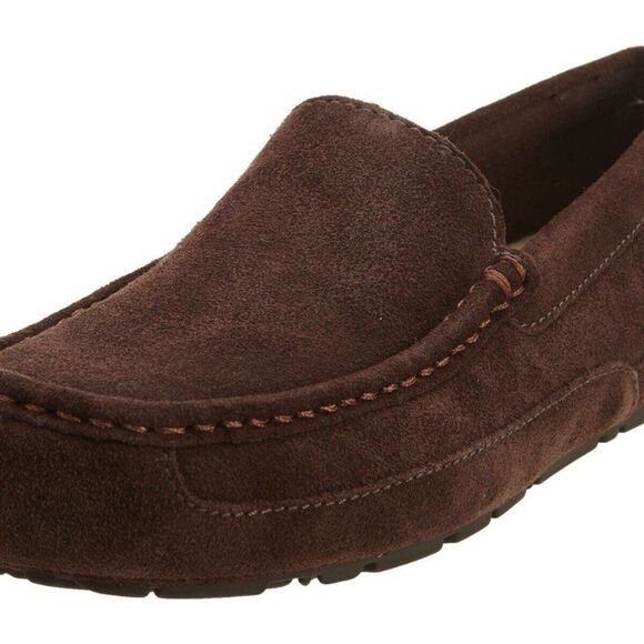 UGG Alder 1003419 Men's Espresso Suede Slip On Casual Shoes Size US 8 UGG65 - Picture 1 of 1